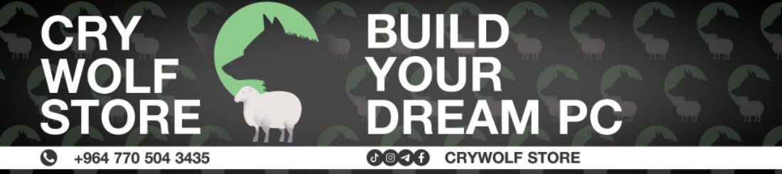 Crywolf Store Banner